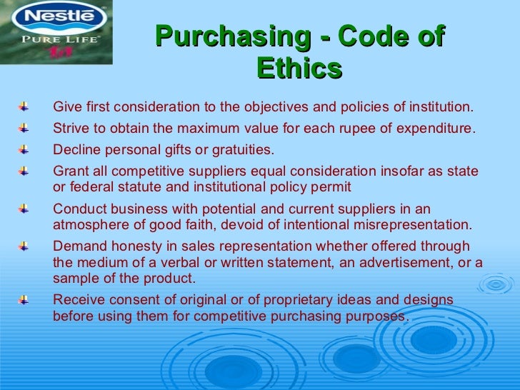 nestle environmental issues ethical issues of nestle company